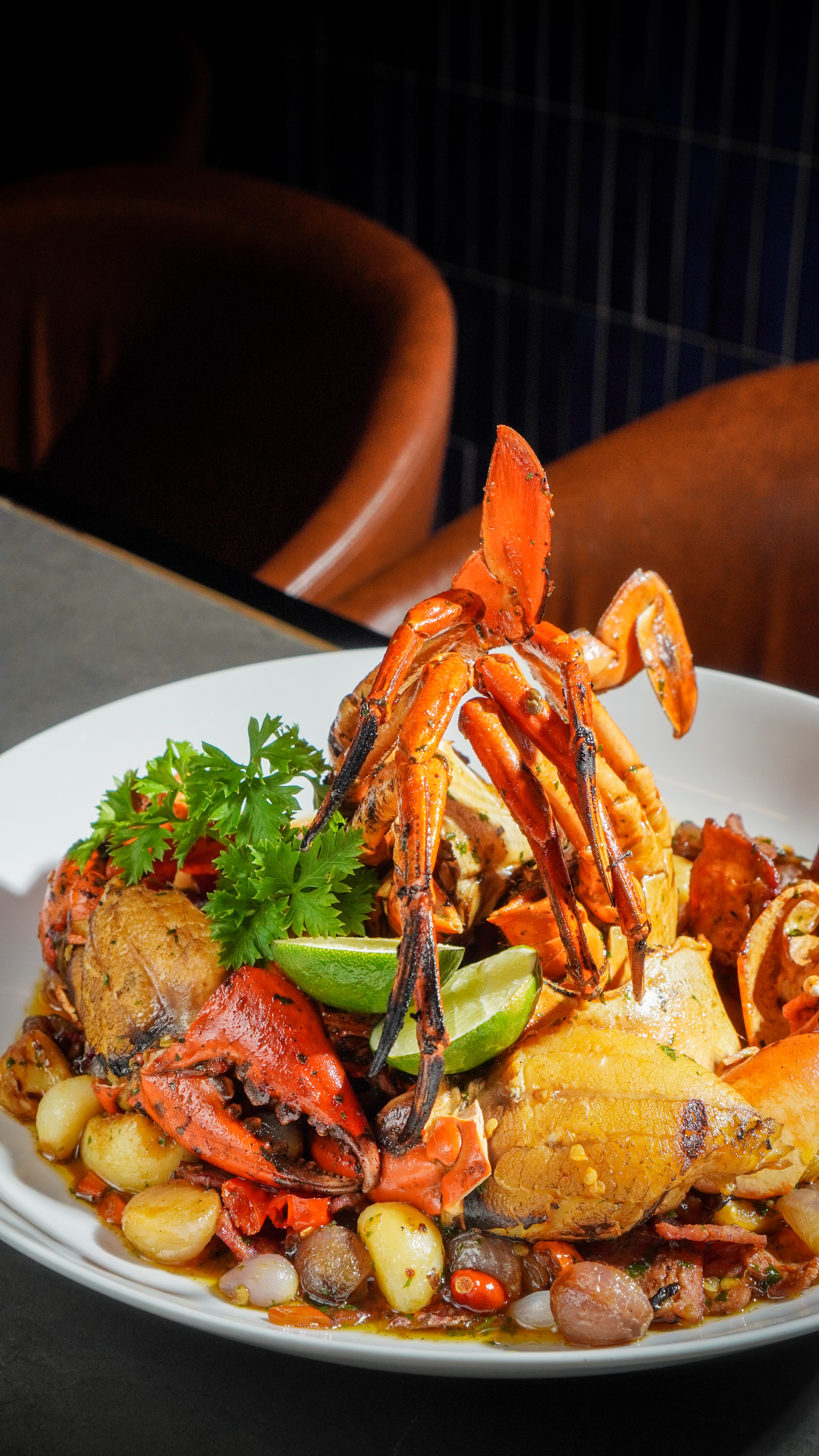 Caramelized Garlic Butter Crab